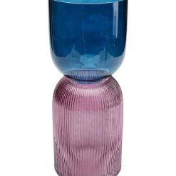Vase Marvelous Duo Bleu Violet 40Cm