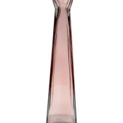 Vase Piramide Rose 55Cm