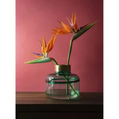 Vase Positano Belly Vert 21Cm