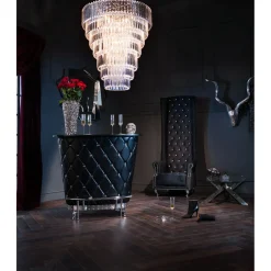 Vase Rose Multi Chrome Gm