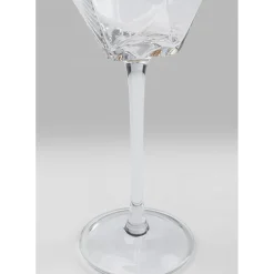Verre À Champagne Diamond Gold Rim