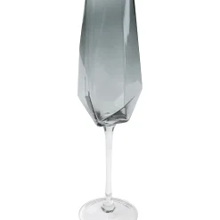 Verre À Champagne Diamond Smoke