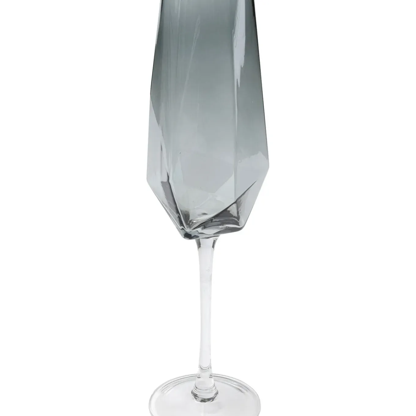 Verre À Champagne Diamond Smoke