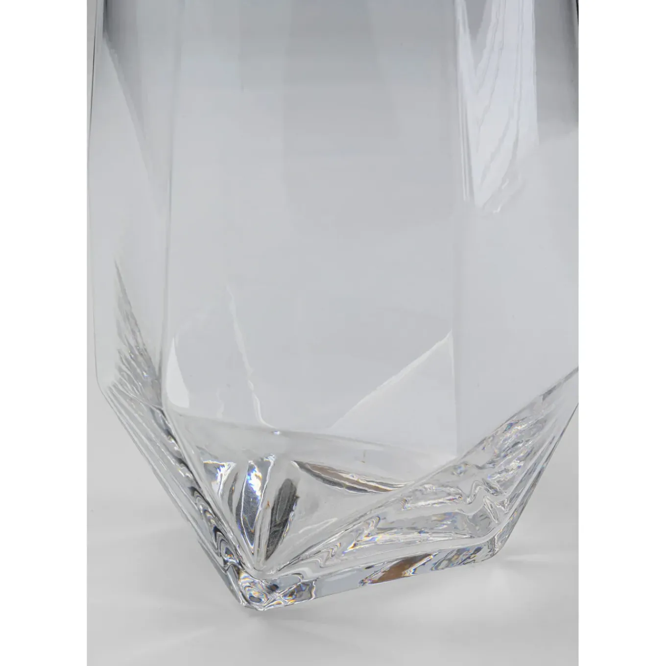 Verre A Eau Diamond Dore Rim