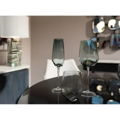 Verre A Eau Diamond Smoke