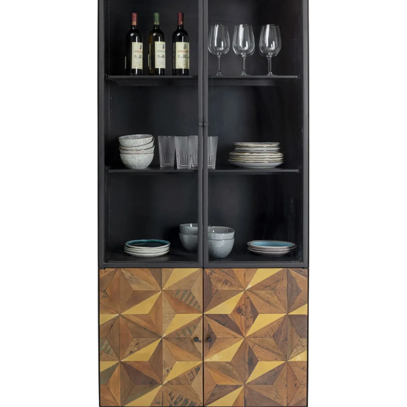 Vitrine Illusion Dore 90X180Cm